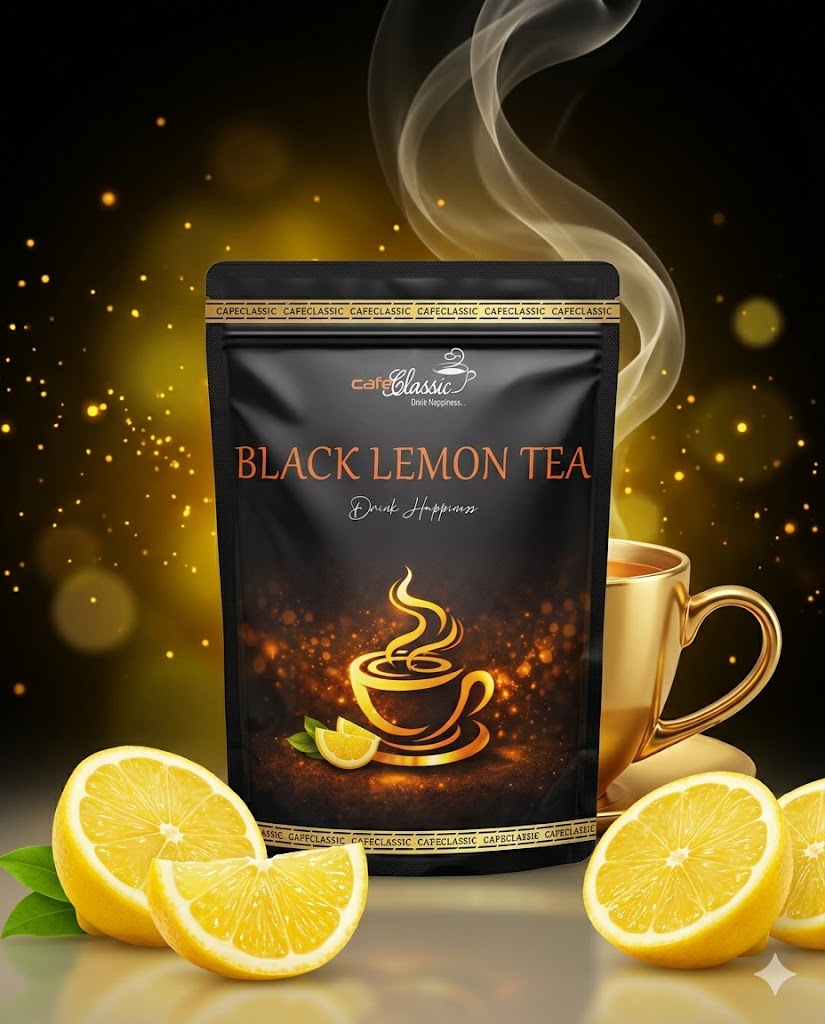 Cafe Classic black lemon tea premix 1 kg pack