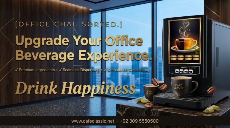 Coffee Vending Machine for Office in Pakistan: What to Know Before You Buy